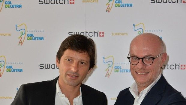 Mondiali Brasile 2014 Swatch Entusiasmo: l’orologio dedicato al calcio e ai valori sociali dello sport