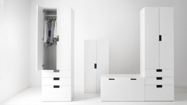 Gli armadi Ikea 2014 versatili per arredare ambienti piccoli