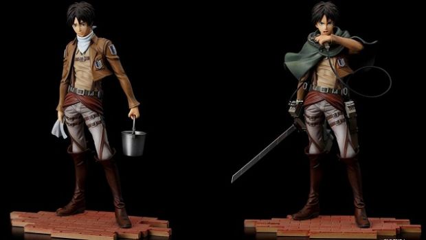 L’attacco dei giganti: l’action figure di Eren della Sentinel