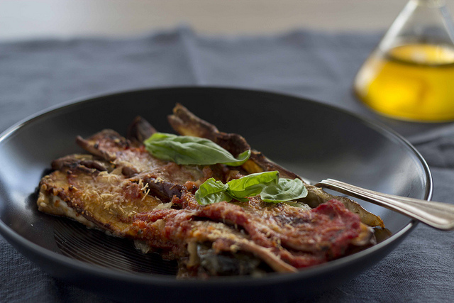 La ricetta della parmigiana light