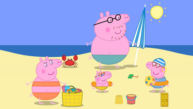 Peppa Pig con la nuova app: Peppa in vacanza
