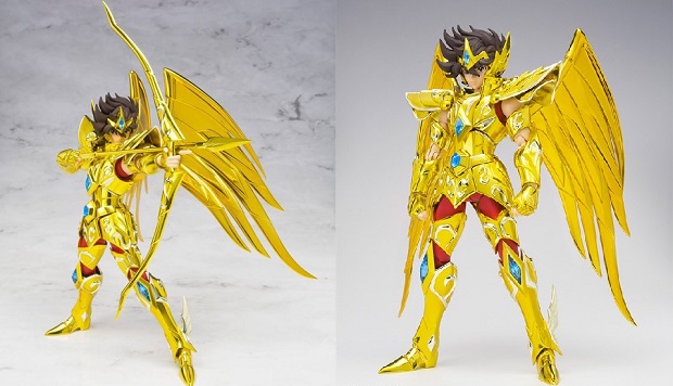 Saint Seiya Omega: l&#8217;action figure di Sagittarius Seiya della Bandai