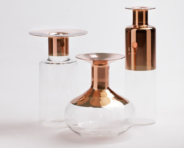 I vasi di design di Tapio Vasi di Giorgio Bonaguro, la collezione si ispira agli anni ’60