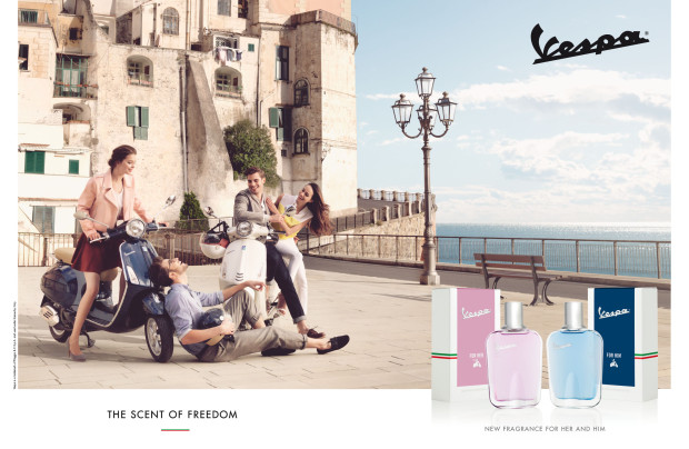 Vespa profumo: le nuove fragranze Vespa For Him e For Her, la campagna pubblicitaria, video e foto