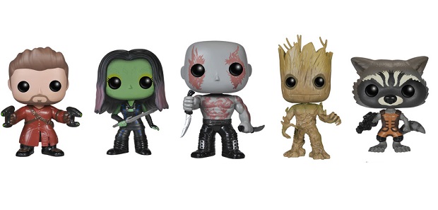 Guardians of the Galaxy: i Vinyl Toys e i Wacky Wobblers della Funko