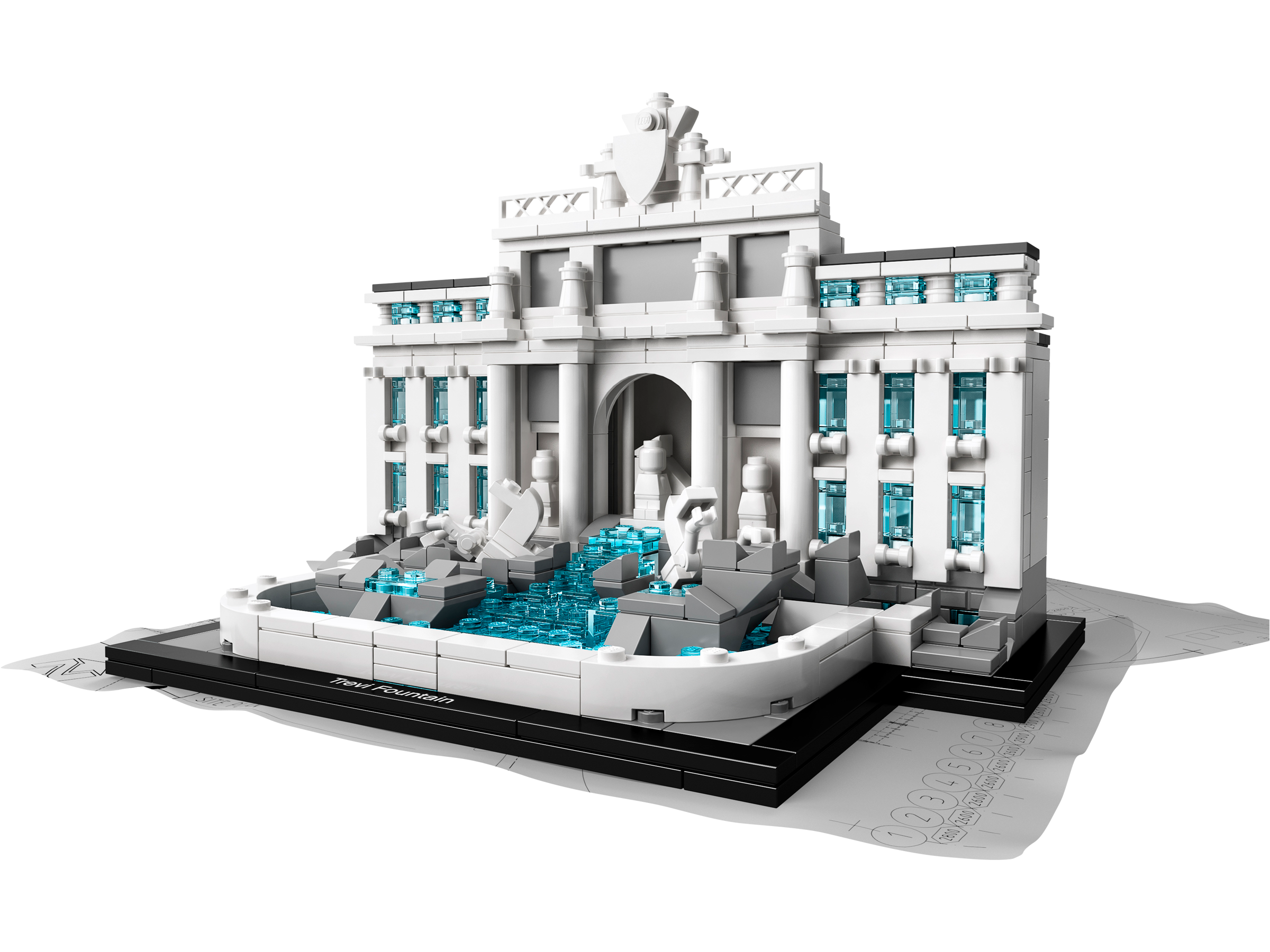 La Fontana di Trevi per Lego Architecture