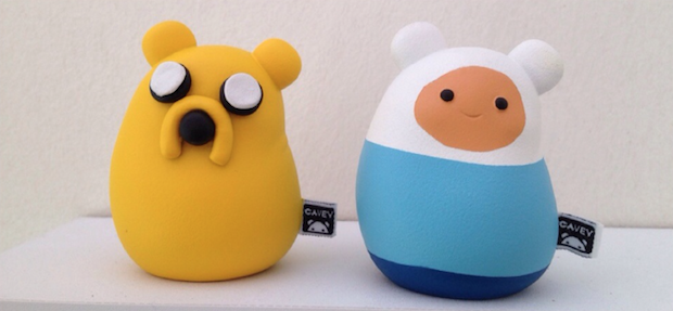 Adventure Time: i pupazzi di Finn e Jake versione Cavey