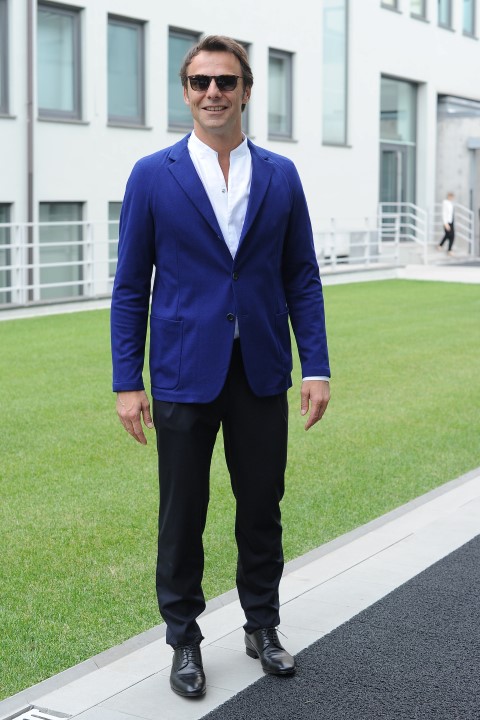 Sfilate Milano Moda Uomo giugno 2014:  le celebrities da Emporio Armani, le foto