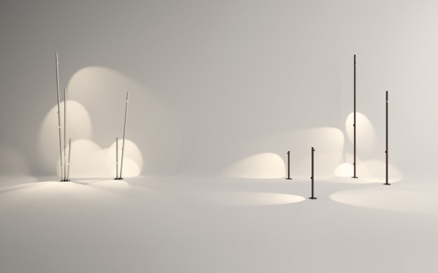 Le lampade moderne Bamboo di Estudi Arola per Vibia