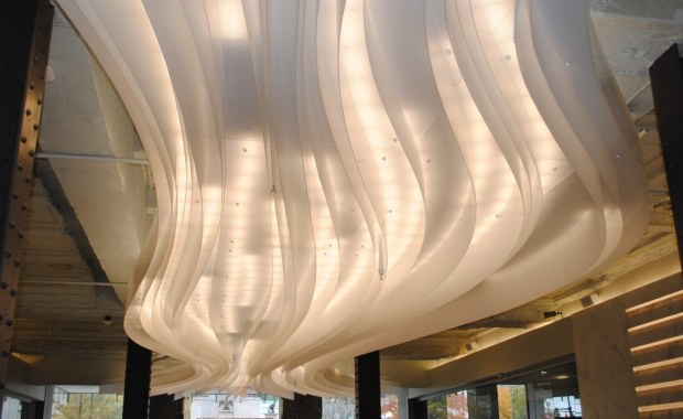 L&#8217;illuminazione a soffitto creativa di Lumicor