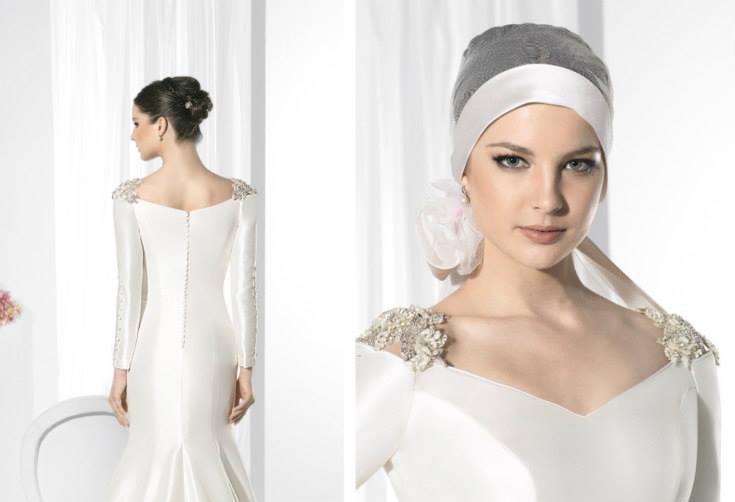 Velo da sposa a bandana per il 2015, l&#8217;accessorio glam e di tendenza