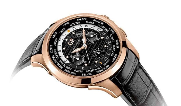 Orologio di lusso Girard-Perregaux Traveller WW.TC in oro rosa