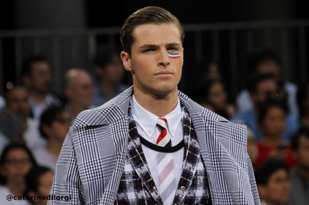 Sfilate Milano Moda Uomo giugno 2014: Moncler Gamme Bleu e la boxe, la collezione primavera estate 2015
