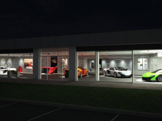 Auto: McLaren apre il più grande punto vendita nel Regno Unito