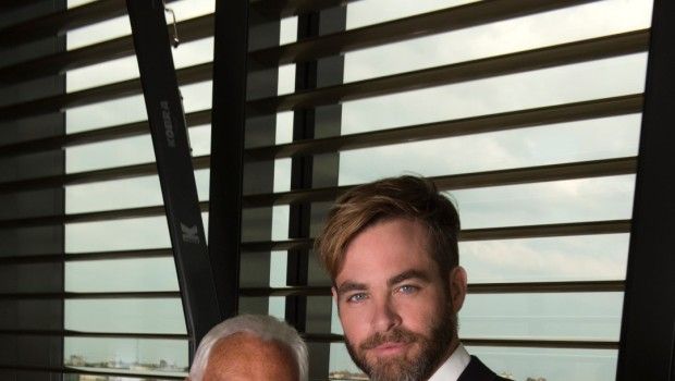 Milano Moda Uomo giugno 2014: il party di Giorgio Armani con Chris Pine, volto di Armani Code