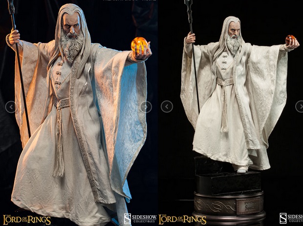 Il Signore degli Anelli: la statua di Saruman il Bianco della Sideshow