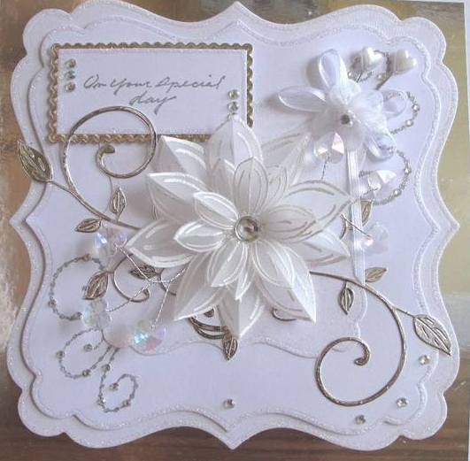 I biglietti Scrapbooking per il matrimonio fai da te