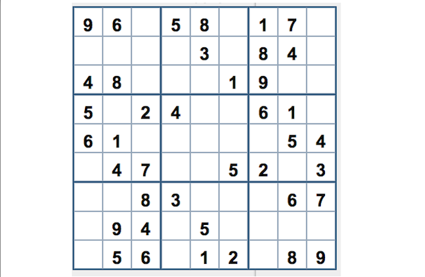 Sudoku da stampare: gli schemi facili del puzzle più famoso