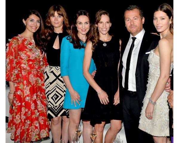 Tiffany &#038; Co Parigi Champs Elysees: il party con Jessica Biel, Hilary Swank e Caterina Murino