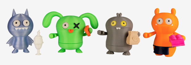 Uglydolls: i personaggi da stampare in 3d
