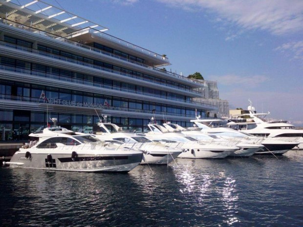 Gala di Montecarlo, Yacht Azimut-Benetti in festa