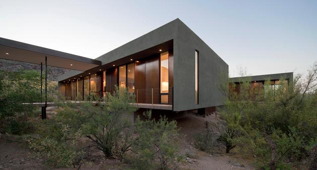 La casa nel deserto con piscina outdoor