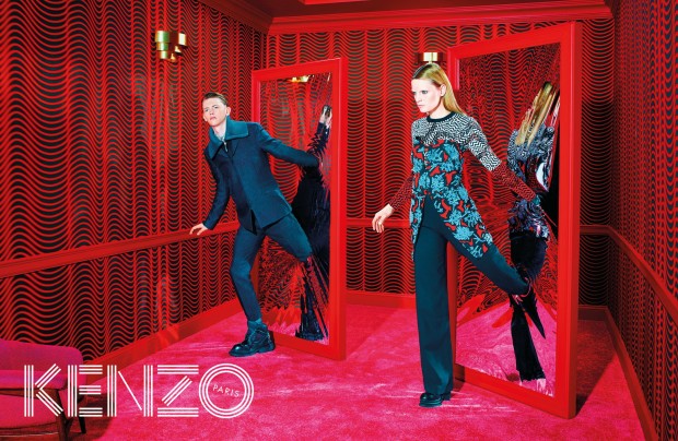 Kenzo campagna pubblicitaria autunno inverno 2014 2015: i nuovi scenari cinematografici, il video e gli scatti