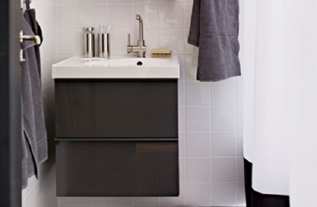 Godmorgon di Ikea per un arredo bagno funzionale e moderno