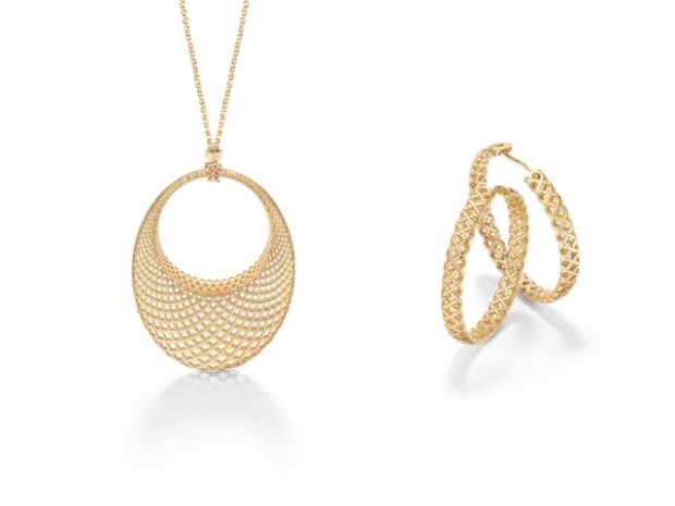 Gucci: orecchini e collane collezione Diamantissima