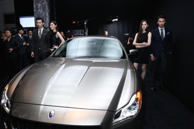 Maserati e Zegna brindano con prosecco al Made in Italy a Shanghai