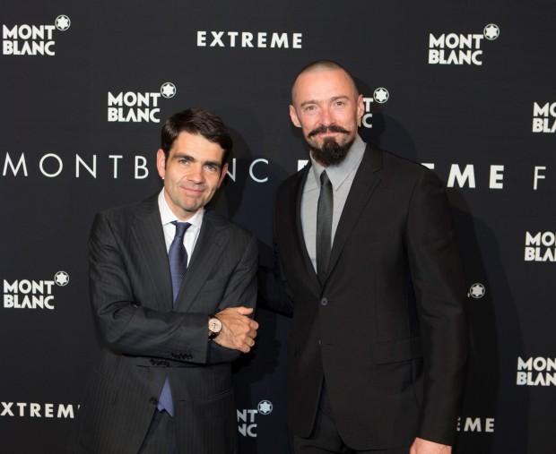 Hugh Jackman Montblanc: la nuova collezione di pelletteria maschile Extreme Collection, il video del party esclusivo