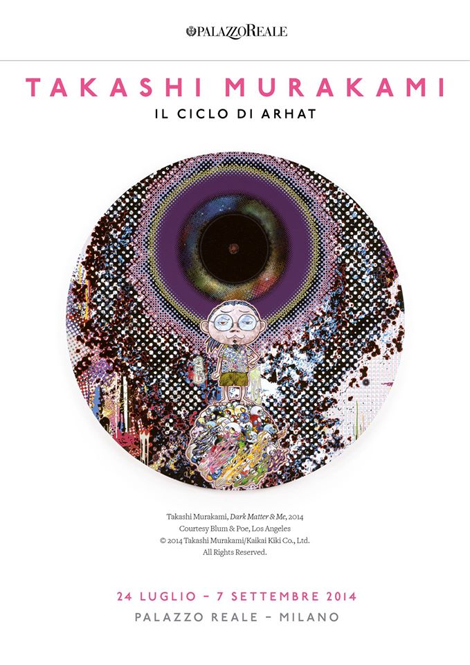 Mostre Milano 2014: a Palazzo Reale &#8220;Il Ciclo di Arhat&#8221; di Takashi Murakami fino a settembre