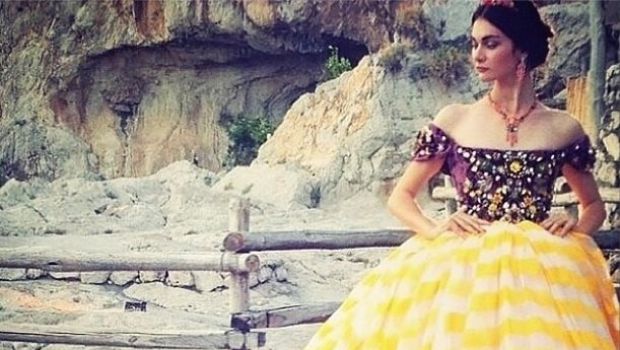 Dolce &#038; Gabbana Alta Moda collezione autunno inverno 2014 2015: Capri e lo spirito del Mediterraneo, gli anni &#8217;50 e il lusso