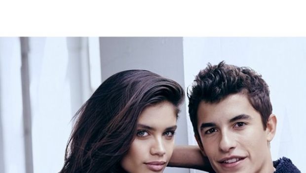 Gas Jeans Marc Marquez e Sara Sampaio: i testimonial della campagna autunno inverno 2014 2015, le foto backstage