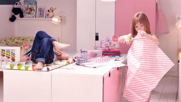 I modelli di camerette per bambini Ikea più colorate