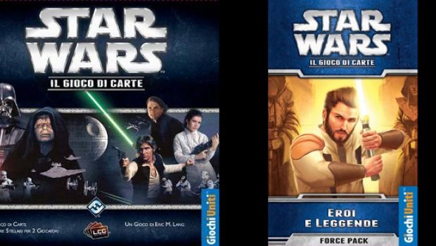 Star Wars LCG: l&#8217;espansione Eroi e Leggende della Giochi Uniti