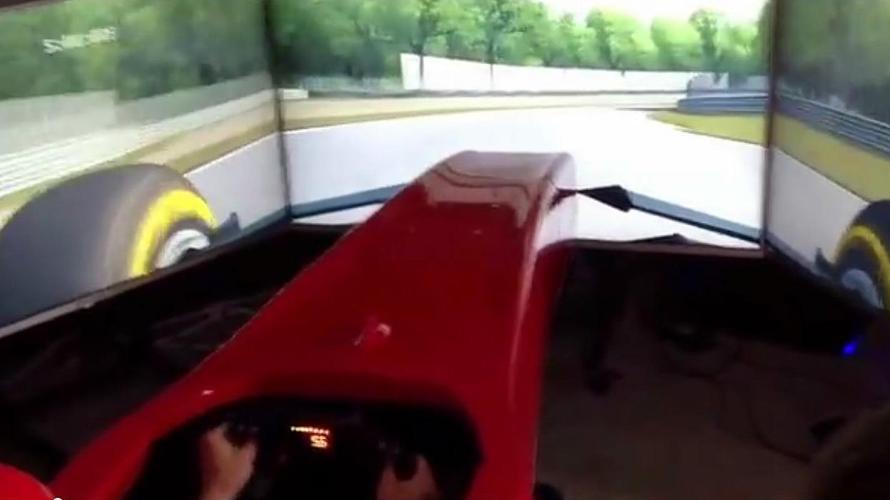 Simulatore di Formula 1 come lusso in casa