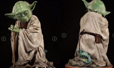 Yoda statua grandezza naturale