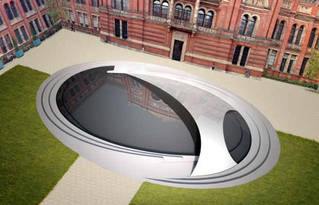 Al London Design Festival 2014 Zaha Hadid presenta un&#8217;installazione sospesa sull&#8217;acqua