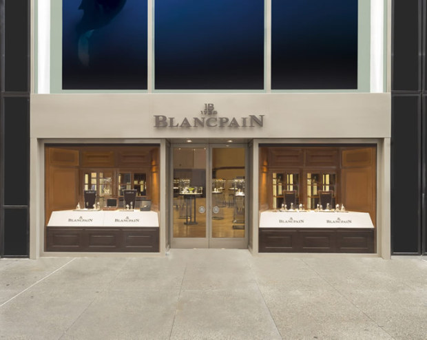 Blancpain: la boutique più grande è sulla Fifth Avenue di New York
