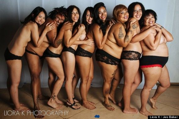 Corpi veri di donne vere in 96 foto che non vedremo mai in copertina