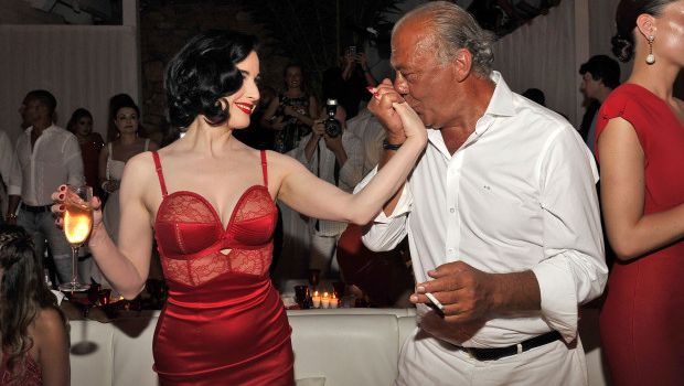 Party de Grisogono Billionaire 2014: il compleanno di Fawaz Gruosi, il burlesque di Dita von Teese