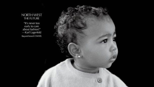 North West modella: la figlia di Kim Kardashian e Kayne West posa in Chanel per CR Fashion Book