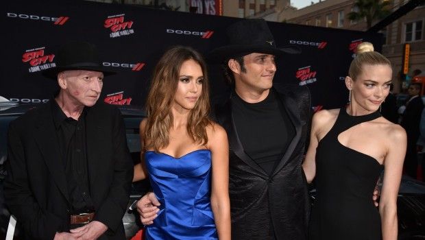 Sin City 2 premiere: il red carpet a Los Angeles con Bruce Willis, Jessica Alba, Mickey Rourke ed Eva Green