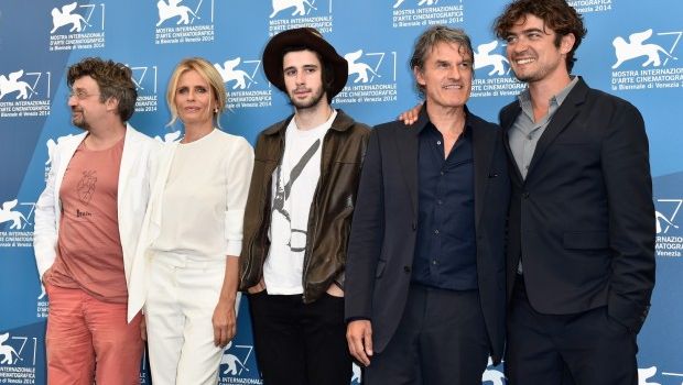 Festival Cinema Venezia 2014: il photocall di La vita oscena con Isabella Ferrari e Clément Métayer, le foto