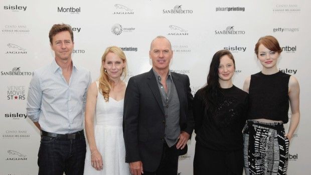 Festival Cinema Venezia 2014: Michael Keaton, Edward Norton ed Emma Stone nella Venice Movie Stars Lounge