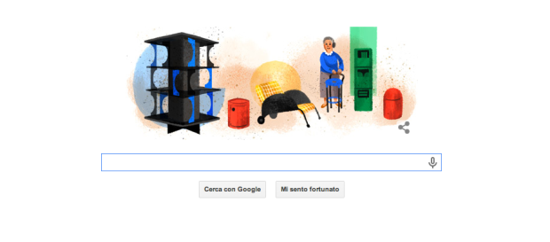 Anna Castelli Ferrieri, la designer celebrata da un doodle google