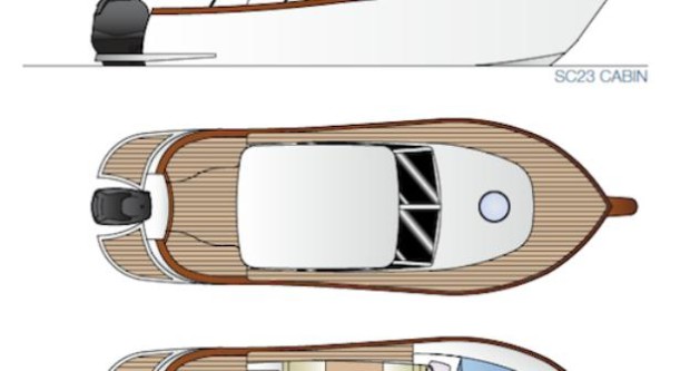 Barca Sciallino Yacht SC23 Ventitré