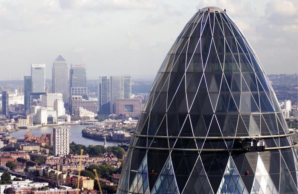 The Gherkin, il grattacielo cetriolone di Londra