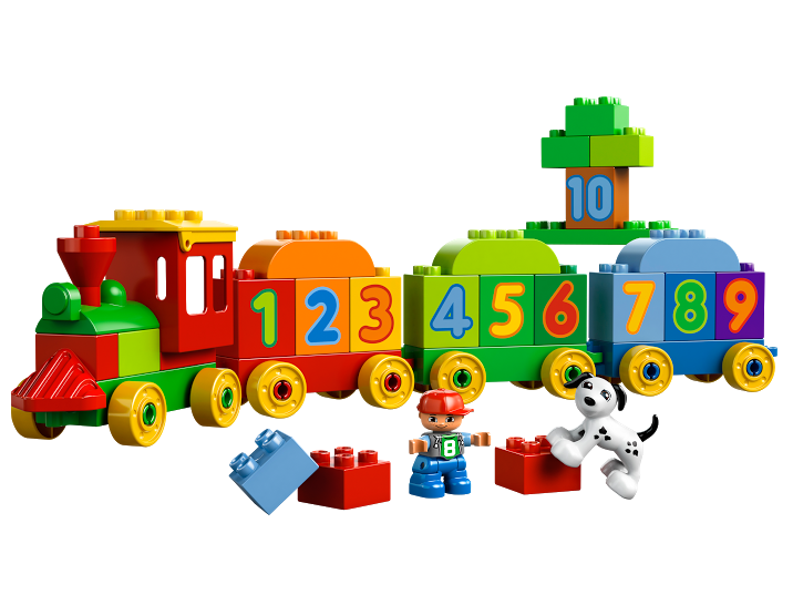 Treno dei numeri Lego Duplo